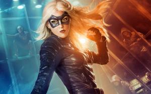 Katie Cassidy as Black Canary, Arrow TV series wallpaper thumb