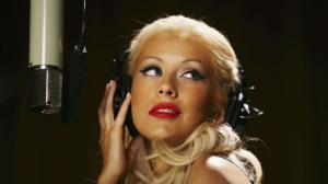 Christina Aguilera Recording HD wallpaper thumb