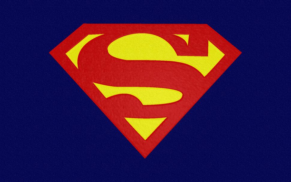 Superman, Logos, Red, Blue Background wallpaper,superman wallpaper,logos wallpaper,red wallpaper,blue background wallpaper,1600x1000 wallpaper
