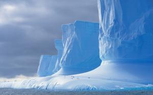 Shock landscape, Antarctic glaciers wallpaper thumb
