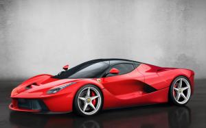 2014 Red Ferrari, La Ferrari, Super Car HD wallpaper thumb