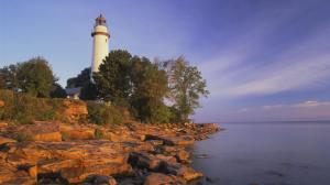 Pointe Aux Barques Lighthouse Lake Huron wallpaper thumb