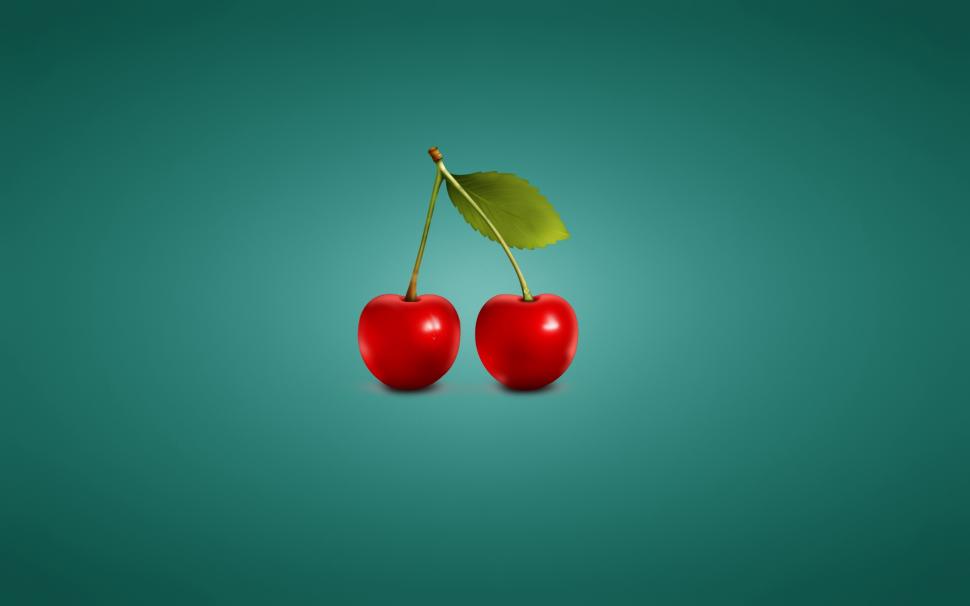 Minimalistic Cherries wallpaper,cherry HD wallpaper,cherries HD wallpaper,fruits HD wallpaper,food HD wallpaper,1920x1200 wallpaper