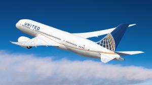 United Airlines - Boeing 787 Dreamliner wallpaper thumb