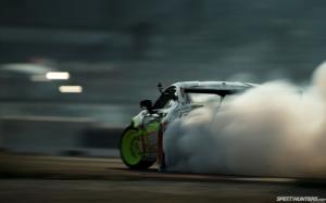 Scion TC Drift Smoke HD wallpaper thumb