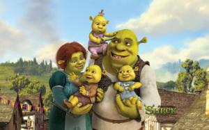 Shrek 4, cartoon movie wallpaper thumb
