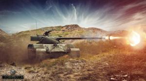 World of Tanks Tanks Firing Bat Chatillon 25 t Games 3D Graphics wallpaper thumb