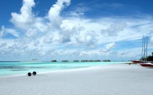 Maldives Resort Sky Sea wallpaper thumb