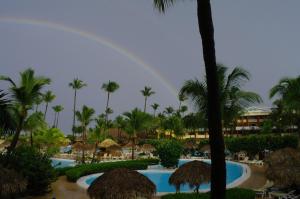 Rainbow Over Dominican Republic Resort wallpaper thumb