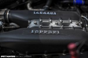 Ferrari 458 Italia Engine Carbon Fiber HD wallpaper thumb