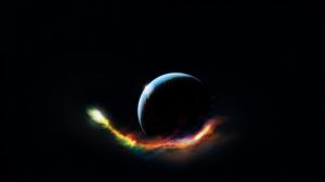 Planet Black Colorful HD wallpaper thumb