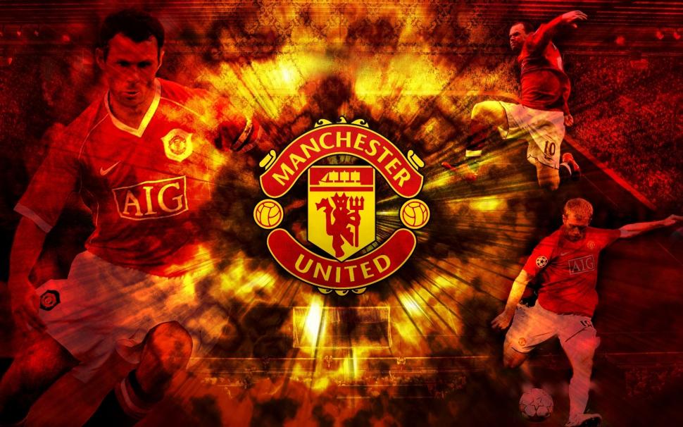 Manchester United Collage wallpaper,sports HD wallpaper,team HD wallpaper,1920x1200 wallpaper
