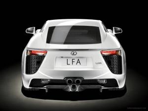 2011 Lexus LFA Rear wallpaper thumb