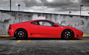 Ferrari on Forged CF 5 Wheels 2Related Car Wallpapers wallpaper thumb