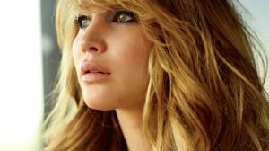 Blonde, Jennifer Lawrence, Face wallpaper thumb