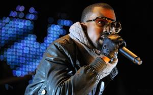 Kanye West Performing wallpaper thumb