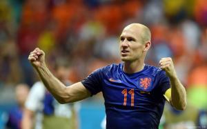Arjen Robben in Fifa World Cup 2014 wallpaper thumb