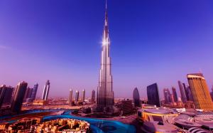 Burj Khalifa Tower Dubai wallpaper thumb