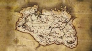 Skyrim Elder Scrolls Map HD wallpaper thumb