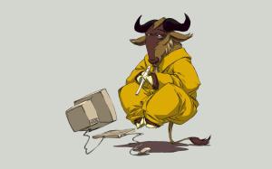 GNU, Linux, Animals wallpaper thumb