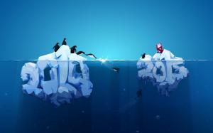 Iceberg Penguins 2015 wallpaper thumb