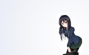 Kuroyukihime, School Uniform, Anime Girl, Anime, Lovely, Accel World wallpaper thumb