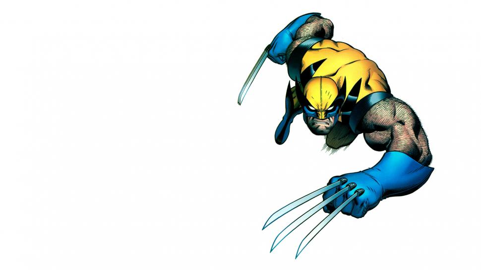 X-Men Wolverine White HD wallpaper,cartoon/comic HD wallpaper,white HD wallpaper,x HD wallpaper,men HD wallpaper,wolverine HD wallpaper,1920x1080 wallpaper