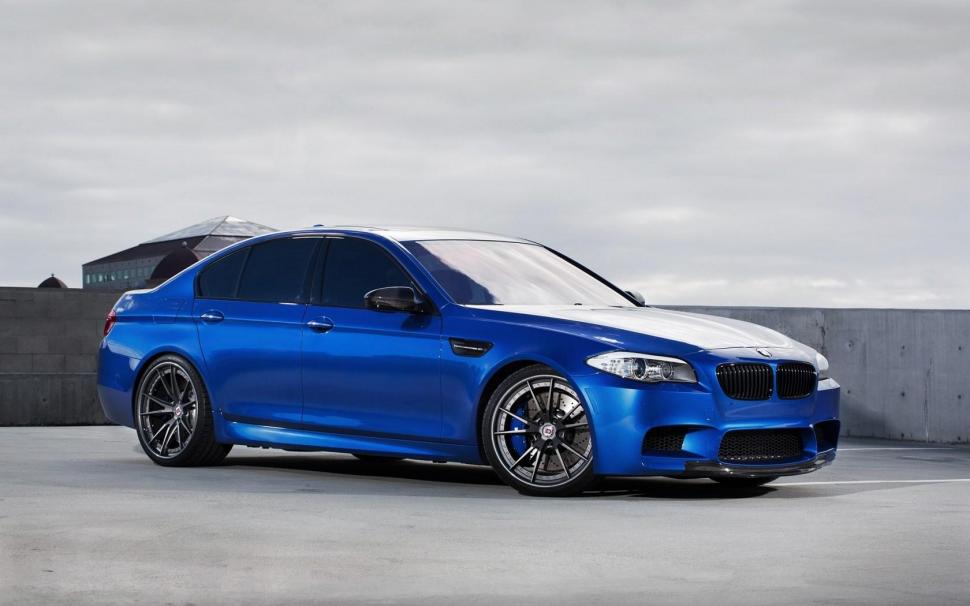 BMW M5 F10 Blue Car Wheels Tuning wallpaper,blue wallpaper,wheels wallpaper,tuning wallpaper,1680x1050 wallpaper