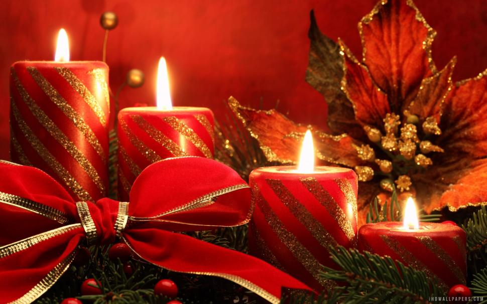Christmas Candle Lights wallpaper,lights HD wallpaper,candle HD wallpaper,christmas HD wallpaper,2560x1600 wallpaper