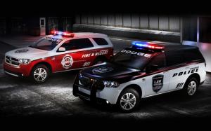 Dodge Police and Fire Cars wallpaper thumb
