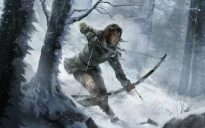Rise of The Tomb Raider Bow wallpaper thumb