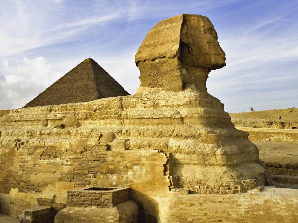 The Sphinx Near Cairo Egypt HD wallpaper,the wallpaper,world wallpaper,travel wallpaper,travel & world wallpaper,egypt wallpaper,near wallpaper,sphinx wallpaper,cairo wallpaper,1600x1200 wallpaper