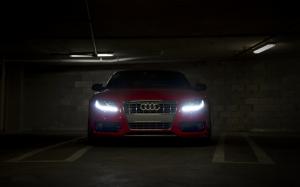 Audi Lights HD wallpaper thumb