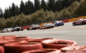 Race Track Race Cars HD wallpaper thumb