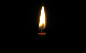 Candle flame wallpaper thumb