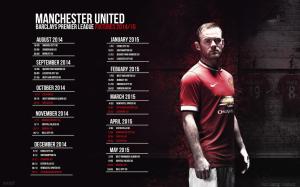 Manchester United fixtures 2014/15 wallpaper thumb