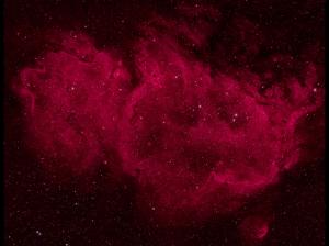 Nebula Stars Red HD wallpaper thumb