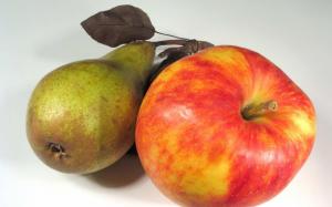 Pear and apple wallpaper thumb