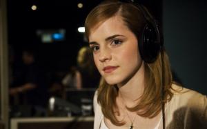 Emma Watson in Studio for Tale of despereaux Wide wallpaper thumb