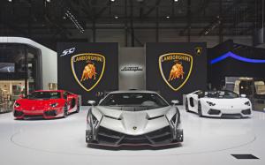 2013 Lamborghini Veneno Geneva Motor ShowRelated Car Wallpapers wallpaper thumb