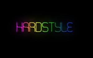 Black Colorful Hardstyle HD wallpaper thumb
