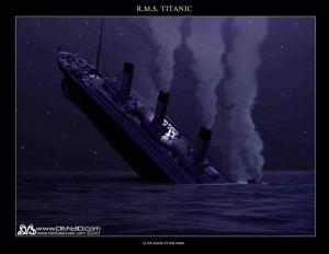 Titanic Stern Cracking wallpaper thumb