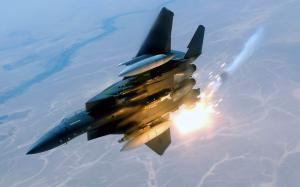 F 15E Strike Eagle Royal Air Force England HD wallpaper thumb