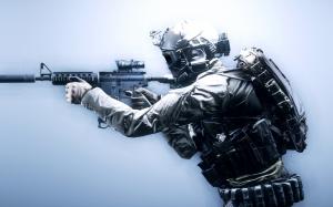 Battlefield 4, soldiers, weapons wallpaper thumb
