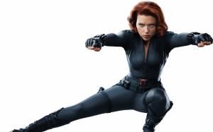 Scarlett Johansson in The Avengers 2012 wallpaper thumb