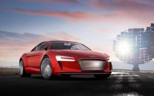 Audi E Tron Front  wallpaper thumb