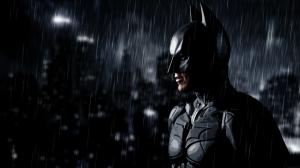 Batman Rain The Dark Night HD wallpaper thumb