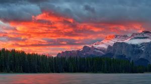 Mount Rundle, Canadian Rockies wallpaper thumb