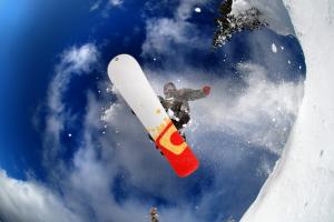Awesome Snowboarding  High Res Photos wallpaper thumb