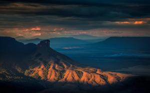 Nature, Landscape, Sunset, Mist, Valley, Venezuela, Mountain, Tropical, Forest wallpaper thumb